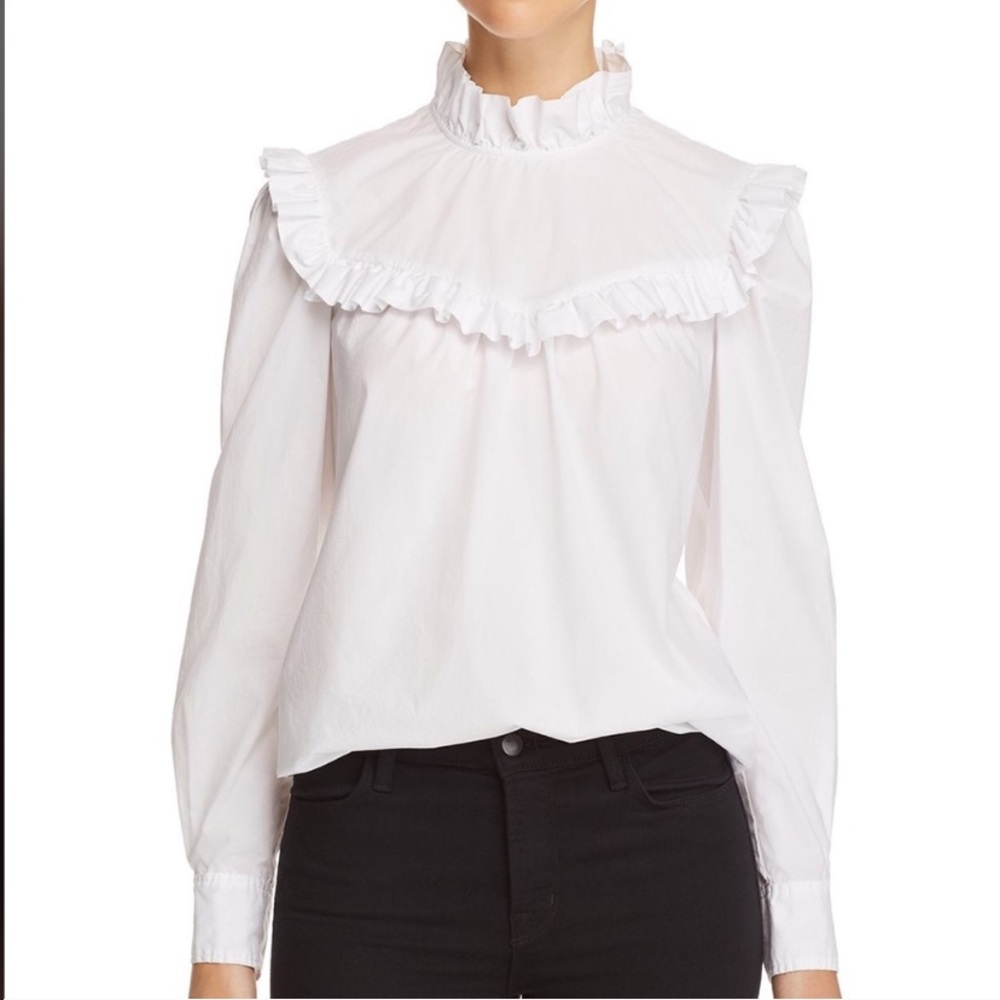 Rebecca Taylor Ruffle Top XS